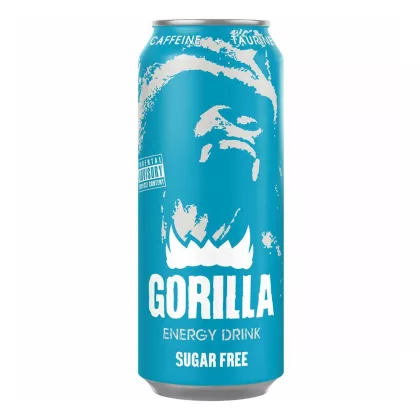Напиток энергетический GORILLA "Sugar Free" без сахара 450 мл