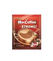Кофе растворимый MACCOFFEE Strong 3в1 18 г