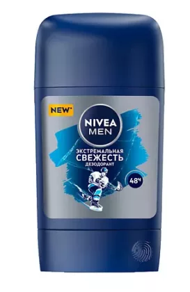 Дезодорант-антиперспирант NIVEA "Экстремальная свежесть" стик 50 мл