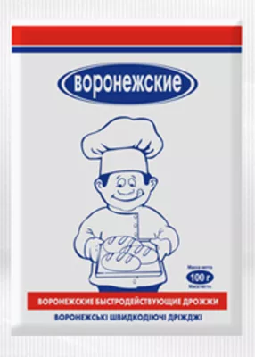 Дрожжи ВОРОНЕЖСКИЕ сухие быстродействующие 100 г