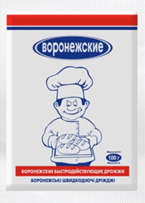 Дрожжи ВОРОНЕЖСКИЕ сухие быстродействующие 100 г