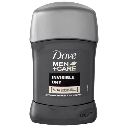 Дезодорант-антиперспирант DOVE "Men Invisible dry" стик 50 мл
