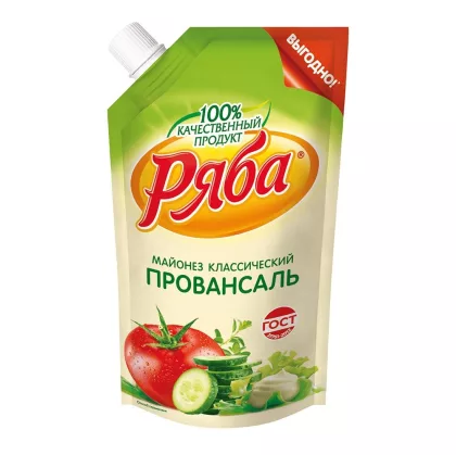 Ряба Майонез провансаль 67% 192 гр
