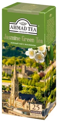 Чай зеленый AHMAD TEA "Jasmine Green Tea" 25х2г