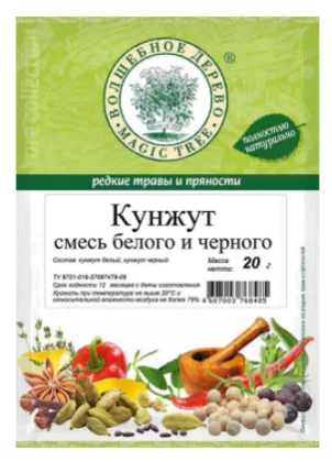 Кунжут ВОЛШЕБНОЕ ДЕРЕВО смесь белого и черного 20 г