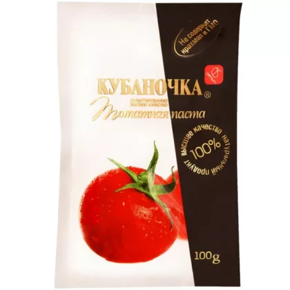Паста томатная КУБАНОЧКА 100 г