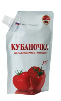 Паста томатная КУБАНОЧКА 200 г м/у Паста томатная КУБАНОЧКА 200 г м/у