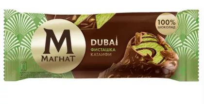 Мороженое МАГНАТ "Dubai. Фисташка-катаифи" 63 г 8%