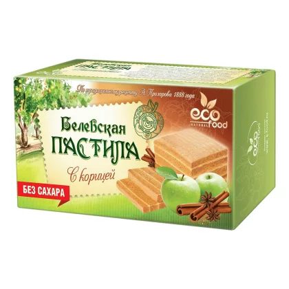Пастила ECOFOOD "Белевская" с корицей 100 г
