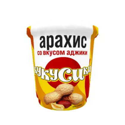 Арахис КУКУСИКИ жареный со вкусом аджики 70 г