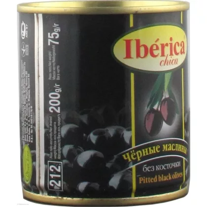 Маслины IBERICA "Сhica" без косточки 200 г