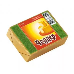 Продукт сырный плавленый "Чеддер" 70 г 50%