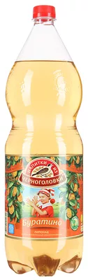Напиток НАПИТКИ ИЗ ЧЕРНОГОЛОВКИ "Буратино" сильногазированный 2 л