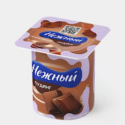Пудинг молочный EHRMANN "Нежный" шоколадный 100 г 2,8%