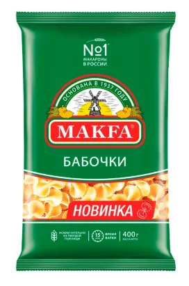 Макаронные изделия MAKFA "Бабочки" 400 г