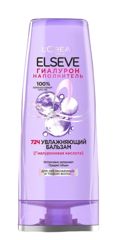 Бальзам L'OREAL Paris "Elseve. Гиалурон наполнитель" для обезвоженных и тонких волос 400 мл