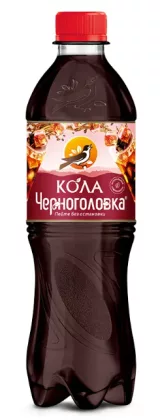 Напиток ЧЕРНОГОЛОВКА "Кола" сильногазированный 0.5 л