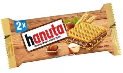 Вафли HANUTA с шоколадно-ореховой начинкой 44 г