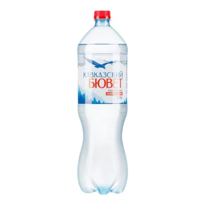 Вода питьевая КАВКАЗСКИЙ БЮВЕТ газированная 1.5 л