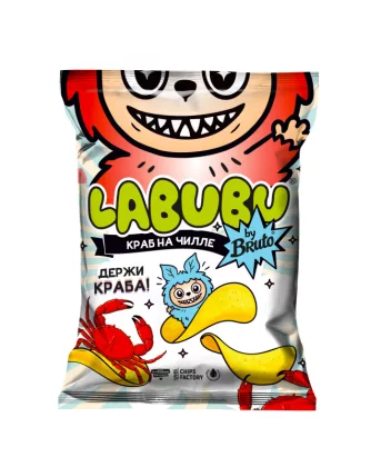 Чипсы BRUTO "Labubu. Краб на чилле" 75 г