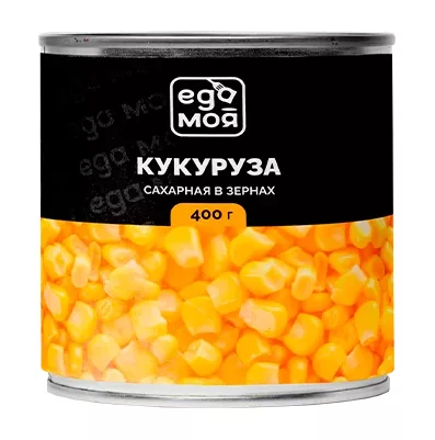 Кукуруза ЕДА МОЯ сахарная в зернах 400 г