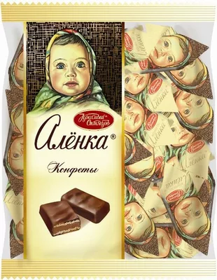 Конфеты КРАСНЫЙ ОКТЯБРЬ "Алёнка" с начинкой 250 г