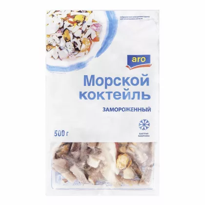 Морской коктейль ARO свежемороженый 500 г