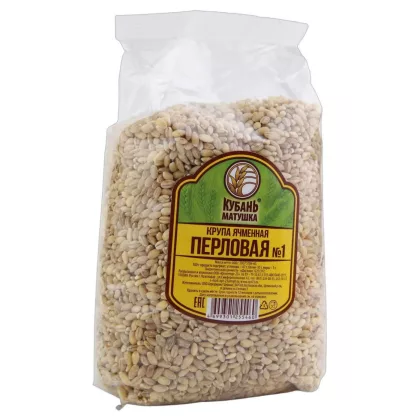 Крупа КУБАНЬ МАТУШКА перловая 800 г