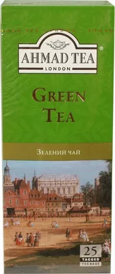 Чай зеленый AHMAD TEA "Green Tea" 25х2г