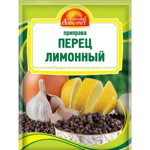 Приправа РУССКИЙ АППЕТИТ "Перец лимонный" 15 г
