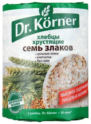 Хлебцы DR. KORNER "Семь злаков" 100 г