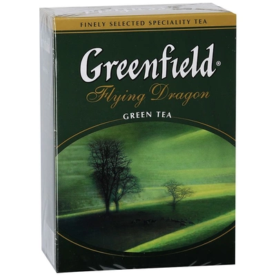 Чай зеленый GREENFIELD "Flying Dragon" 100 г