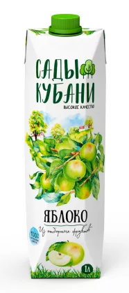 Нектар САДЫ КУБАНИ яблоко 1 л