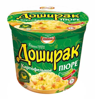 Пюре картофельное ДОШИРАК со вкусом курицы 40 г