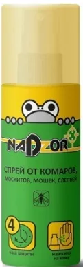 Спрей NADZOR от комаров, москитов, мошек, слепней 100 мл