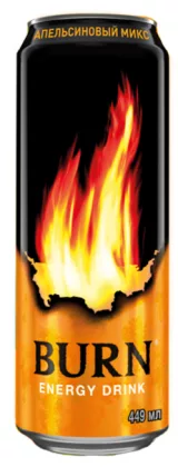 Напиток энергетический BURN "Апельсиновый микс" 0.449 л