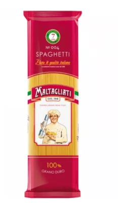 Макаронные изделия MALTAGLIATI "Spaghetti" №004 спагетти классические 450 г
