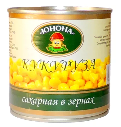 Кукуруза ЮНОНА "Премиум" сахарная 340 г