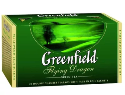 Чай зеленый GREENFIELD "Flying Dragon" 25х2г