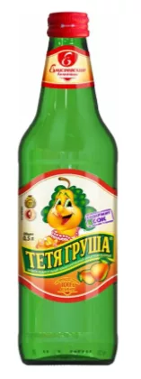 Напиток ЕЛИСЕЕВСКИЕ ЛИМОНАДЫ Напиток ЕЛИСЕЕВСКИЕ ЛИМОНАДЫ "Тетя Груша" сильногазированный 0.5 л с/б