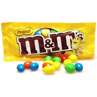 Драже M&MS шоколадное с арахисом 45 г Драже M&MS шоколадное с арахисом 45 г