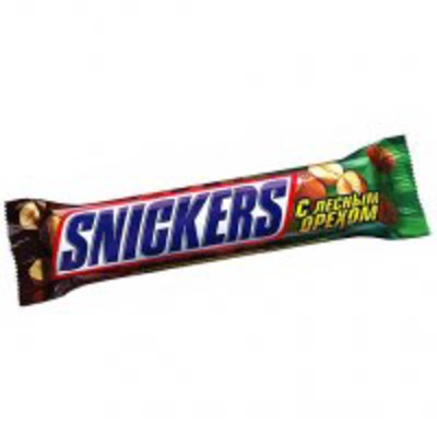Батончик SNICKERS шоколадный с лесным орехом 81 г Батончик SNICKERS шоколадный с лесным орехом 81 г