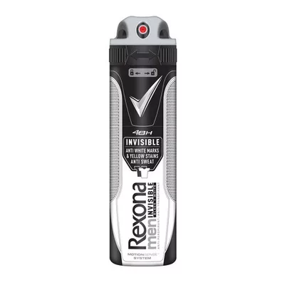 Rexona Men Дезодорант Невидимый на черном и белом балл. аэроз. 150 мл