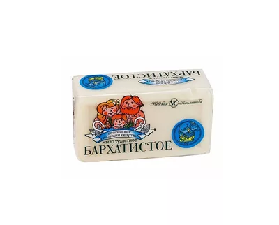 Мыло туалетное НЕВСКАЯ КОСМЕТИКА "Бархатистое" 140 г