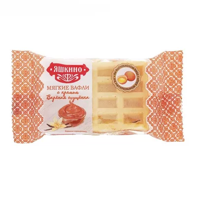 Вафли ЯШКИНО мягкие с вареной сгущенкой 40 г