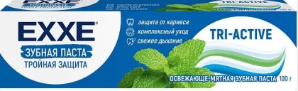Зубная паста EXXE "Тройная защита" 100 г
