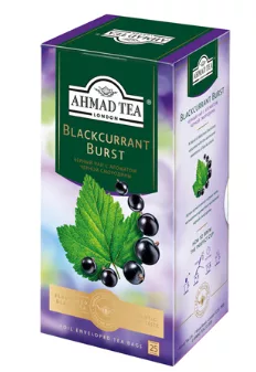 Чай черный AHMAD TEA "Blackcurrant Burst" 25х1,5г