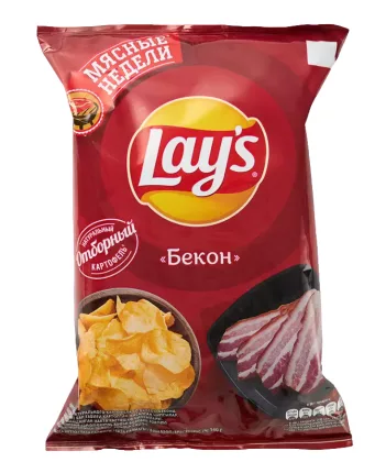 Чипсы LAY'S бекон 140 г