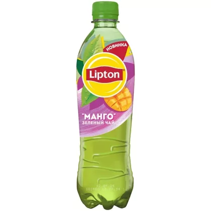 Холодный чай LIPTON Холодный чай LIPTON "Ice Tea" зеленый манго 0.5 л