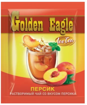 Чайный напиток GOLDEN EAGLE со вкусом персика   20х20г